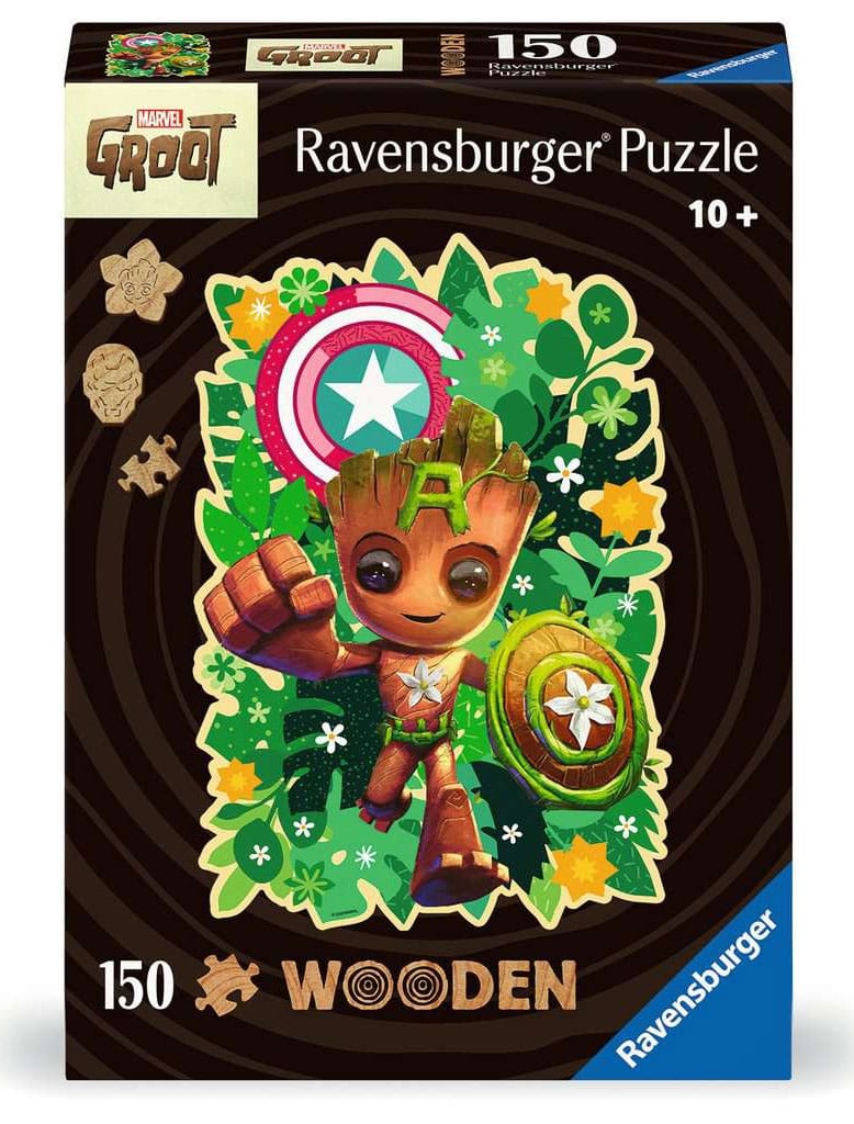 Marvel WOODEN Holz-Puzzle Groot (150 Teile) Image 1