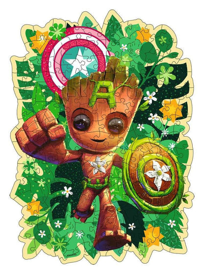 Marvel WOODEN Holz-Puzzle Groot (150 Teile) Image 2