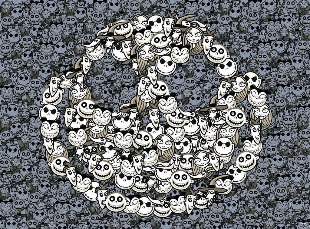 Nightmare Before Christmas Challenge Puzzle König des Schreckens (500 Teile) Image 2