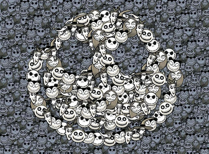 Nightmare Before Christmas Challenge Puzzle König des Schreckens (500 Teile) Image 2