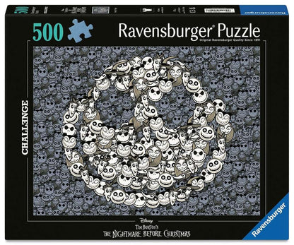Nightmare Before Christmas Challenge Puzzle König des Schreckens (500 Teile) Image 1