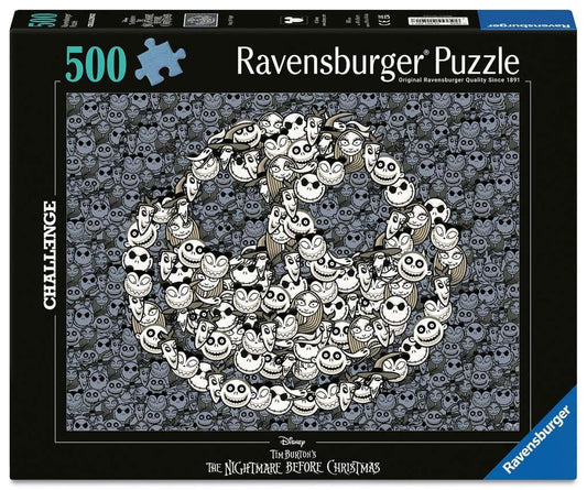 Nightmare Before Christmas Challenge Puzzle König des Schreckens (500 Teile) Image 1