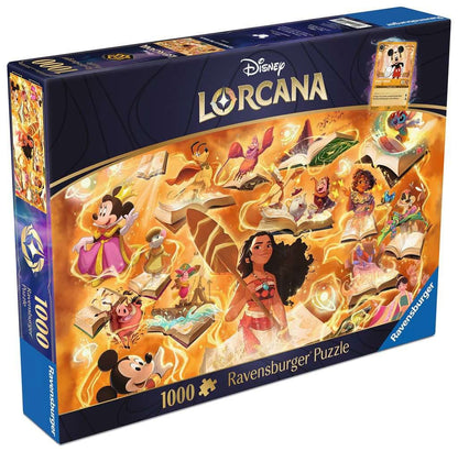 Disney Lorcana Puzzle Glimmers of the Realm: Amber (1000 Teile) Image 1