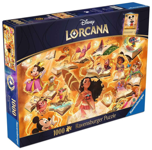 Disney Lorcana Puzzle Glimmers of the Realm: Amber (1000 Teile) Image 1