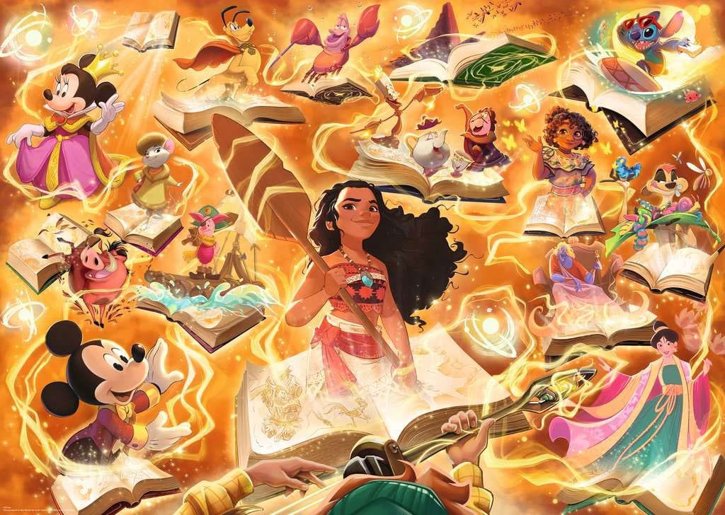 Disney Lorcana Puzzle Glimmers of the Realm: Amber (1000 Teile) Image 2