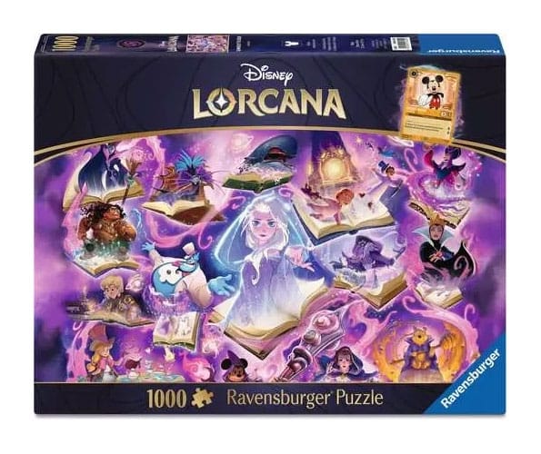 Disney Lorcana Puzzle Glimmers of the Realm: Amethyst (1000 Teile) Image 1