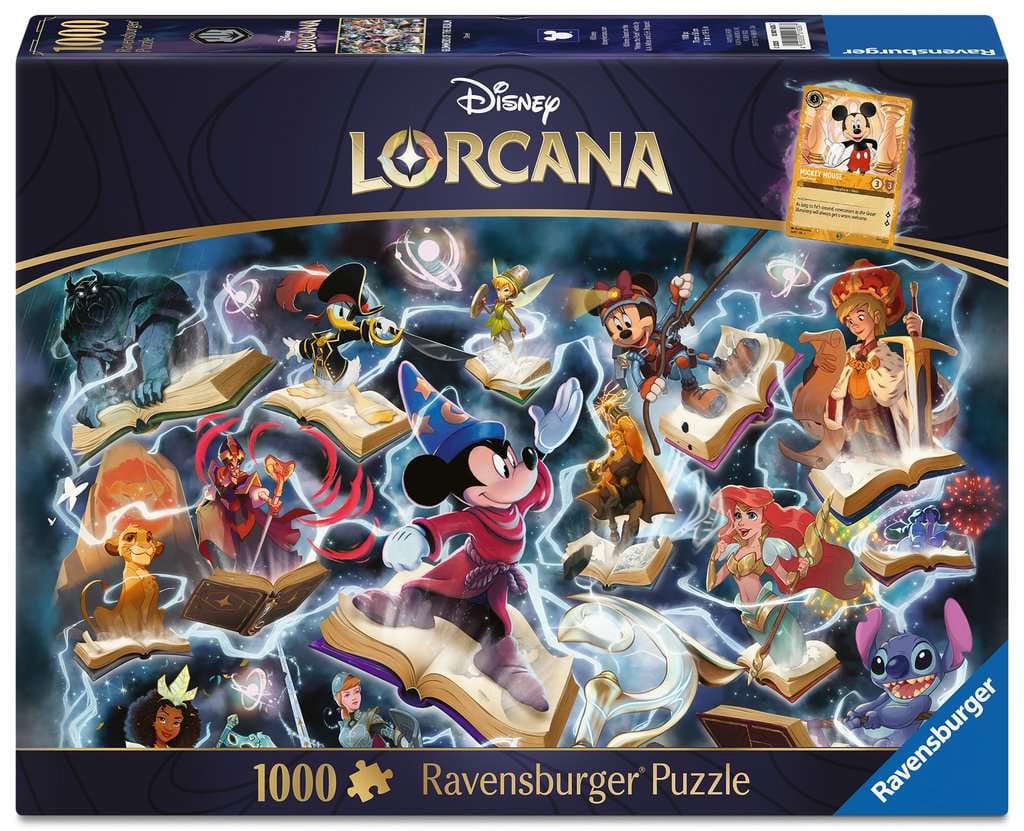 Disney Lorcana Puzzle Glimmers of the Realm: Steel (1000 Teile) Image 1