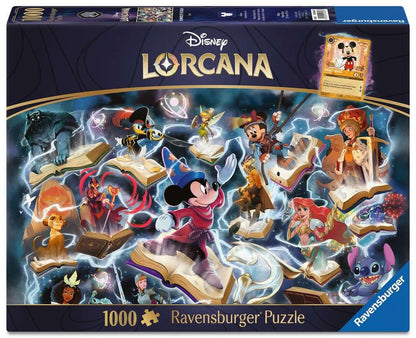 Disney Lorcana Puzzle Glimmers of the Realm: Steel (1000 Teile) Image 1
