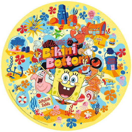 SpongeBob Schwammkopf Rund-Puzzle Welcome to Bikini Bottom (500 Teile) Image 2