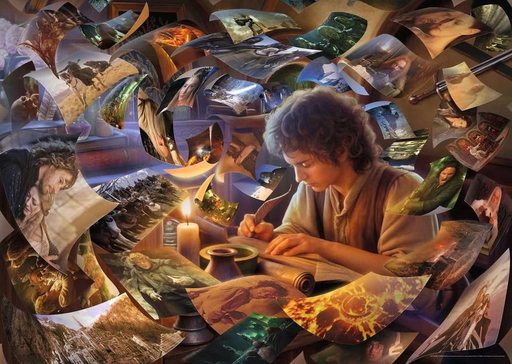 Der Herr der Ringe Puzzle Frodos Reise (1000 Teile) Image 2