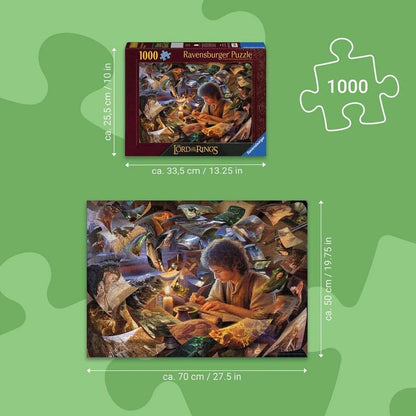 Der Herr der Ringe Puzzle Frodos Reise (1000 Teile) Image 3