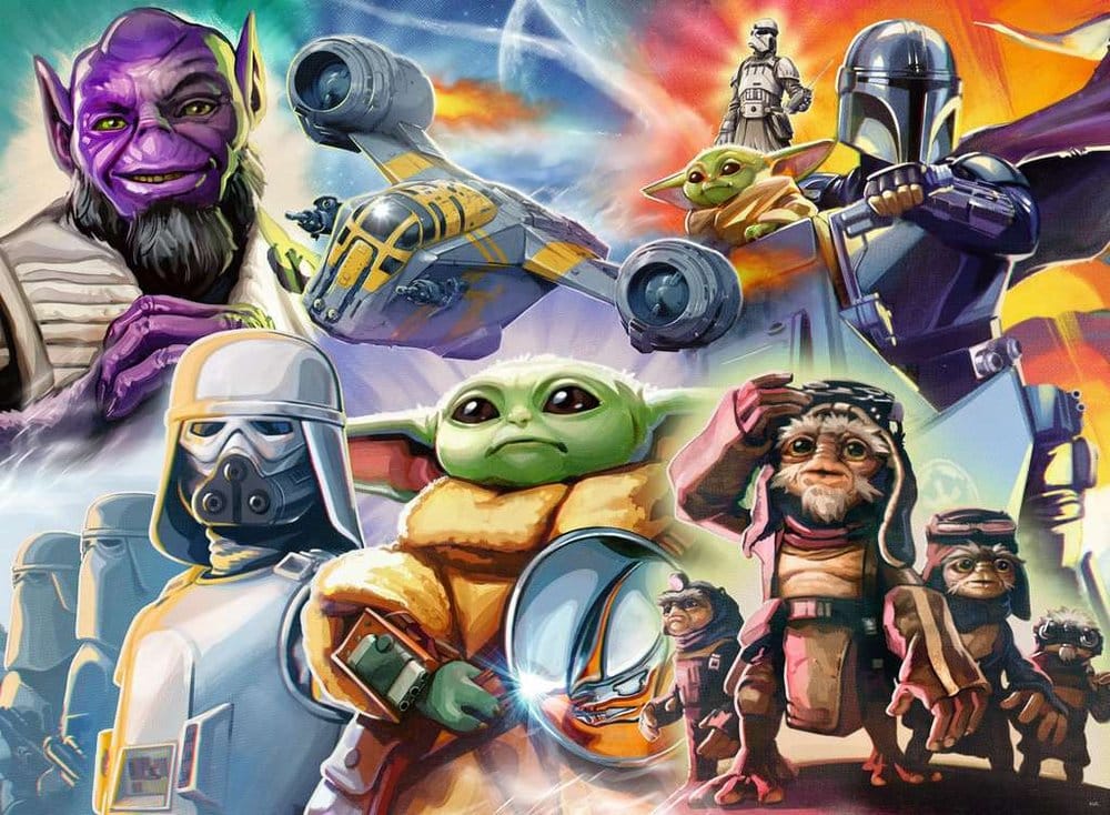 The Mandalorian and Grogu Puzzle (500 Teile) Image 2