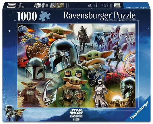 The Mandalorian and Grogu Puzzle (1000 Teile) Image 1