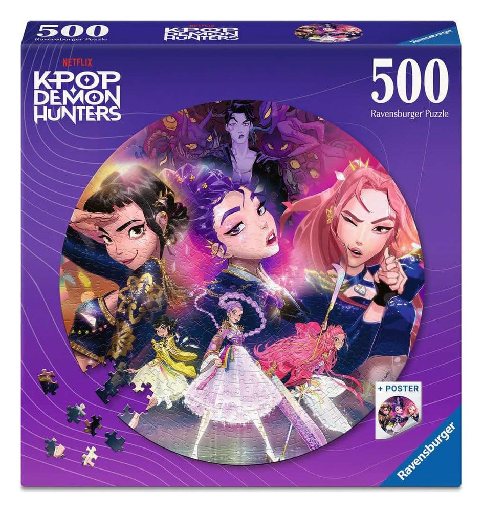 KPop Demon Hunters Rundpuzzle For the fans! (500 Teile) Image 1