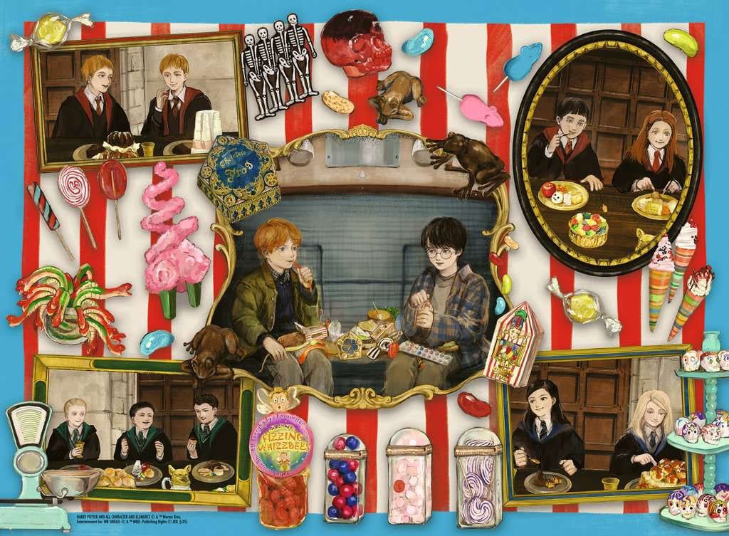 Harry Potter Kinderpuzzle XXL Magische Süßigkeiten (200 Teile) Image 2