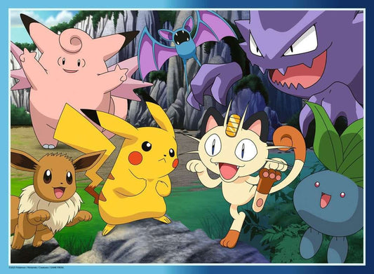 Pokémon Kinderpuzzle XXL Fang die Pokémon! (300 Teile) Image