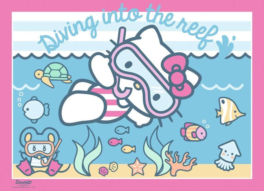 Hello Kitty Puzzles 4er-Pack Los geht's, Hello Kitty! (4x100 Teile) Image 5