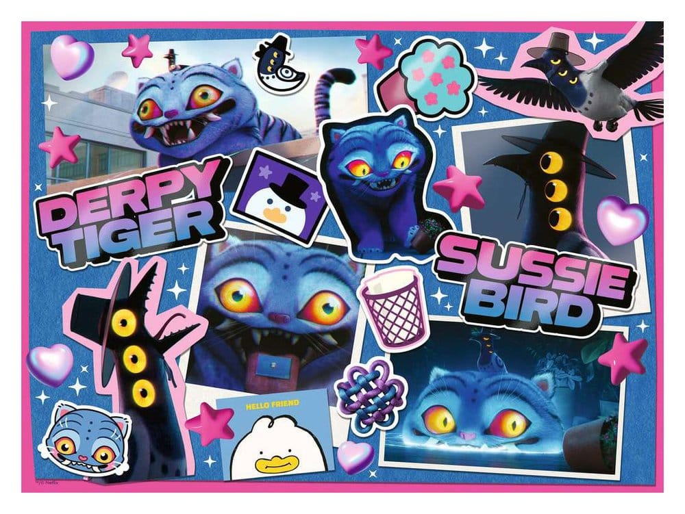 KPop Demon Hunters Kinderpuzzle Derpy & Sussie (300 Teile XXL) Image 2