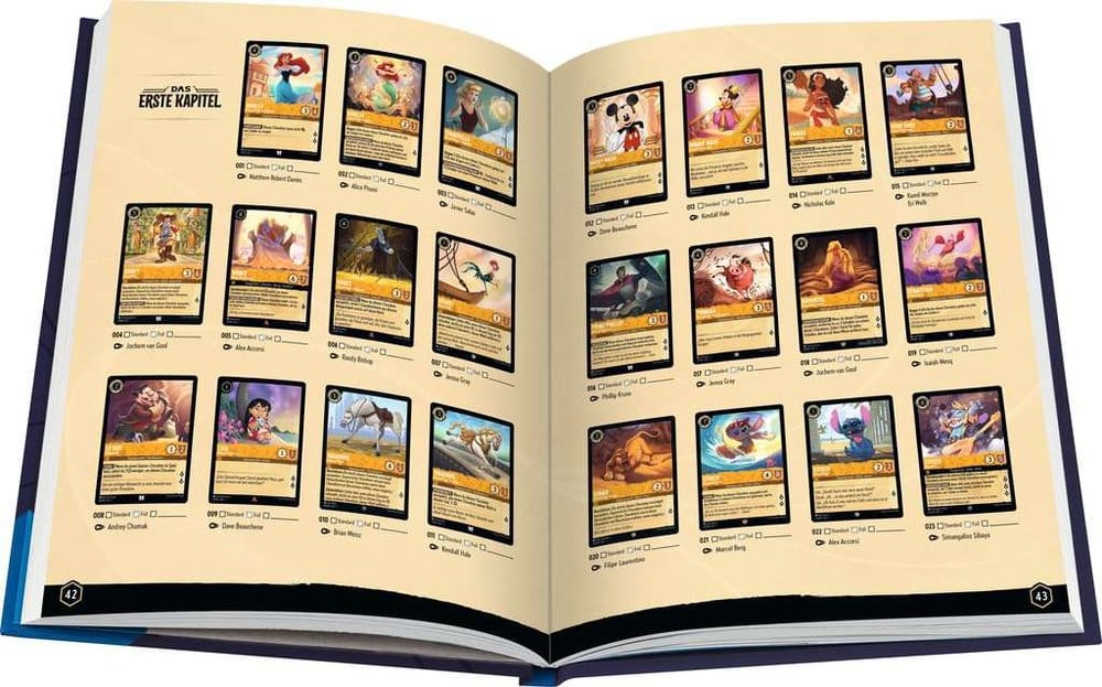 Disney Lorcana TCG Buch Der offizielle Collector's Guide: Sets 1-4 *Deutsche Version* Image 5