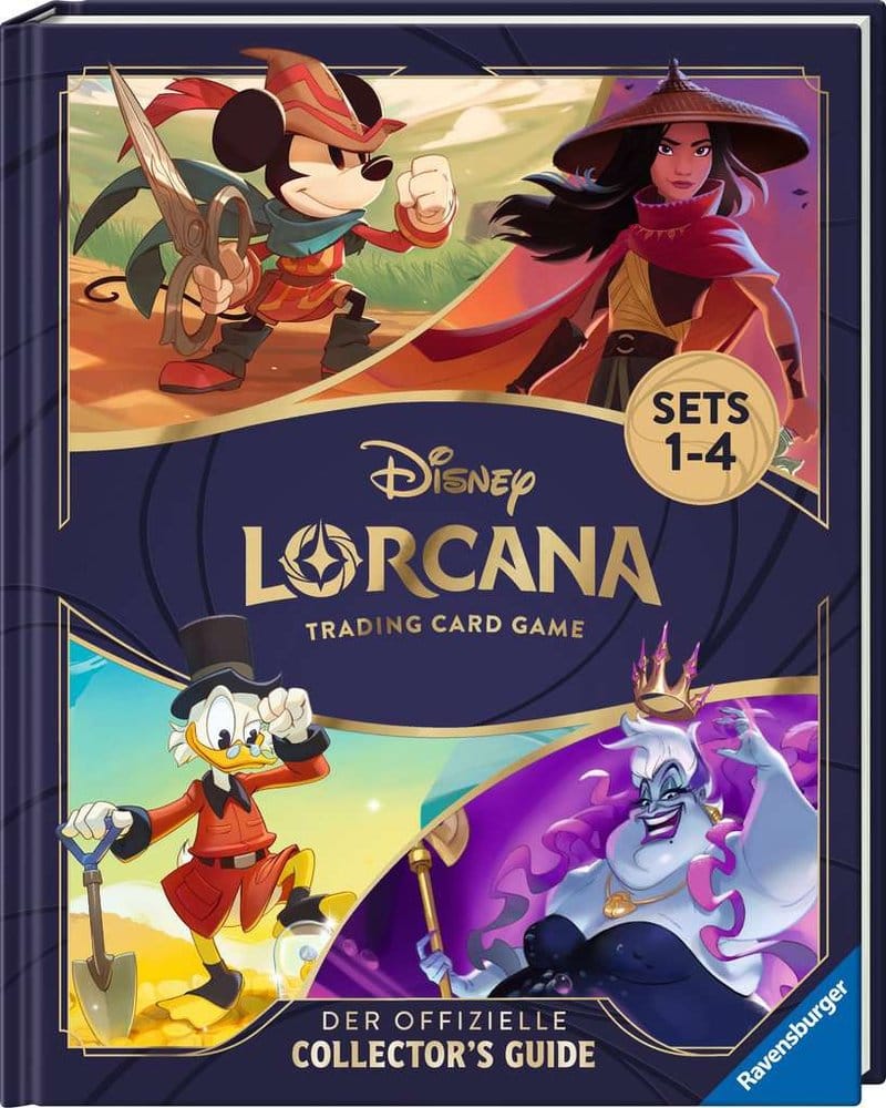 Disney Lorcana TCG Buch Der offizielle Collector's Guide: Sets 1-4 *Deutsche Version* Image 1