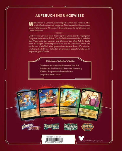 Disney Lorcana TCG Buch Der offizielle Collector's Guide: Sets 5-8 *Deutsche Version* Image 2