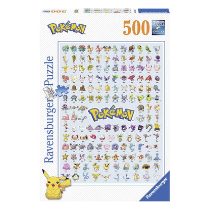 Pokémon Puzzle Pokémon Pokédex (500 Teile) Image 1