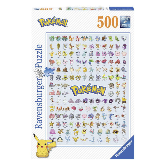 Pokémon Puzzle Pokémon Pokédex (500 Teile) Image 1