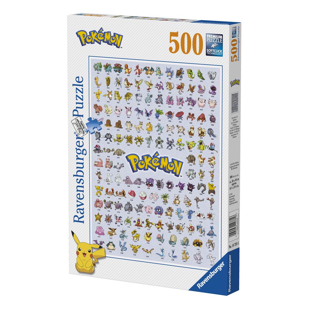 Pokémon Puzzle Pokémon Pokédex (500 Teile) Image 2