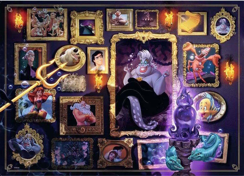 Disney Villainous Puzzle Ursula (1000 Teile) Image 2