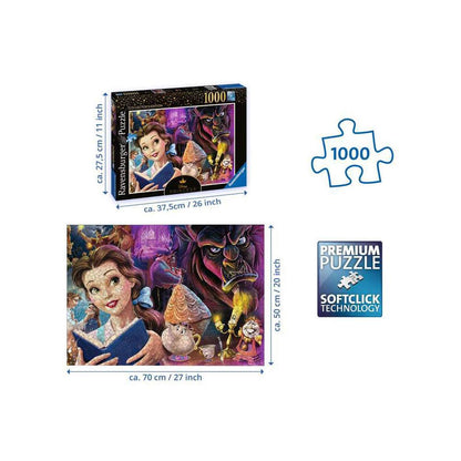 Disney Villainous Puzzle Belle, die Disney Prinzessin (1000 Teile) Image 4