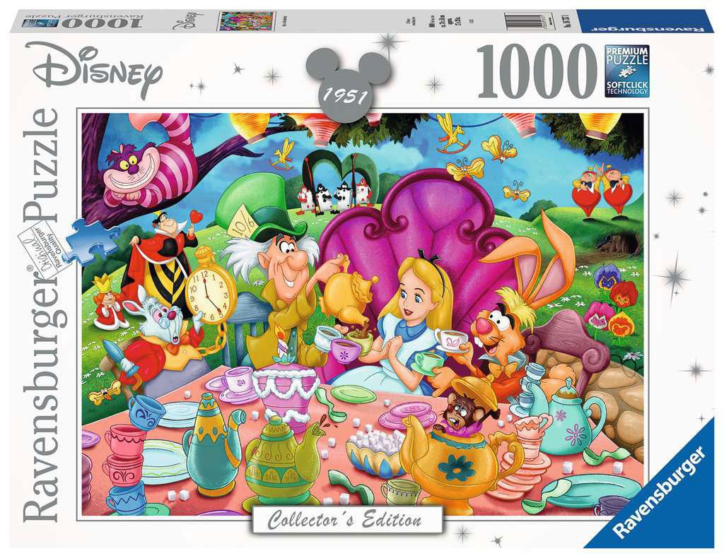 Disney Collector's Edition Puzzle Alice im Wunderland (1000 Teile) Image 1