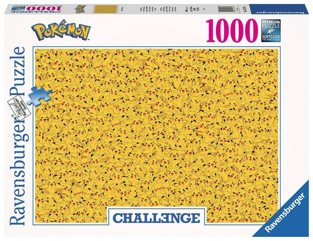 Pokémon Challenge Puzzle Pikachu (1000 Teile) Image 1