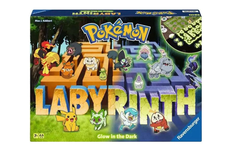Pokémon Brettspiel Labyrinth Glow in the Dark Image 1