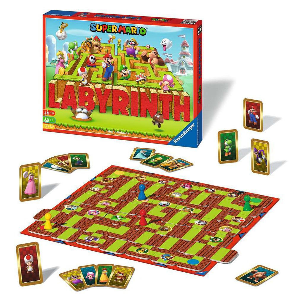 Super Mario Brettspiel Labyrinth Image 3