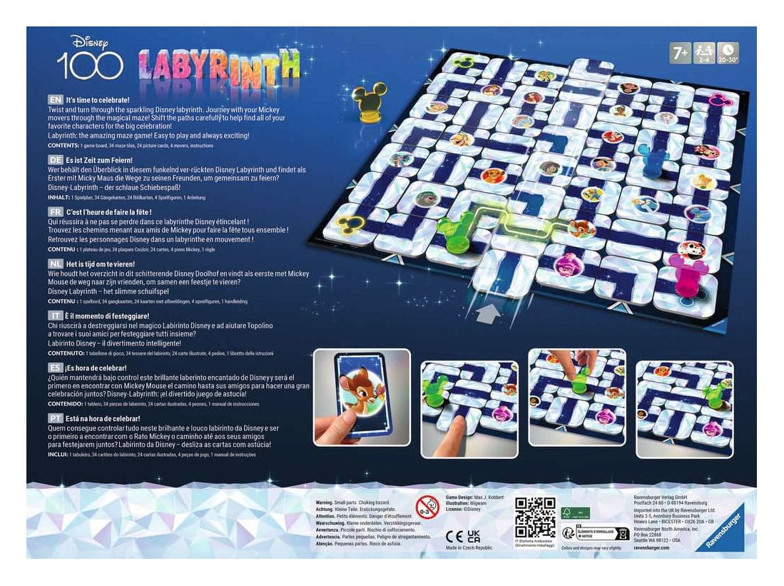 Disney Brettspiel Labyrinth 100th Anniversary Image 2
