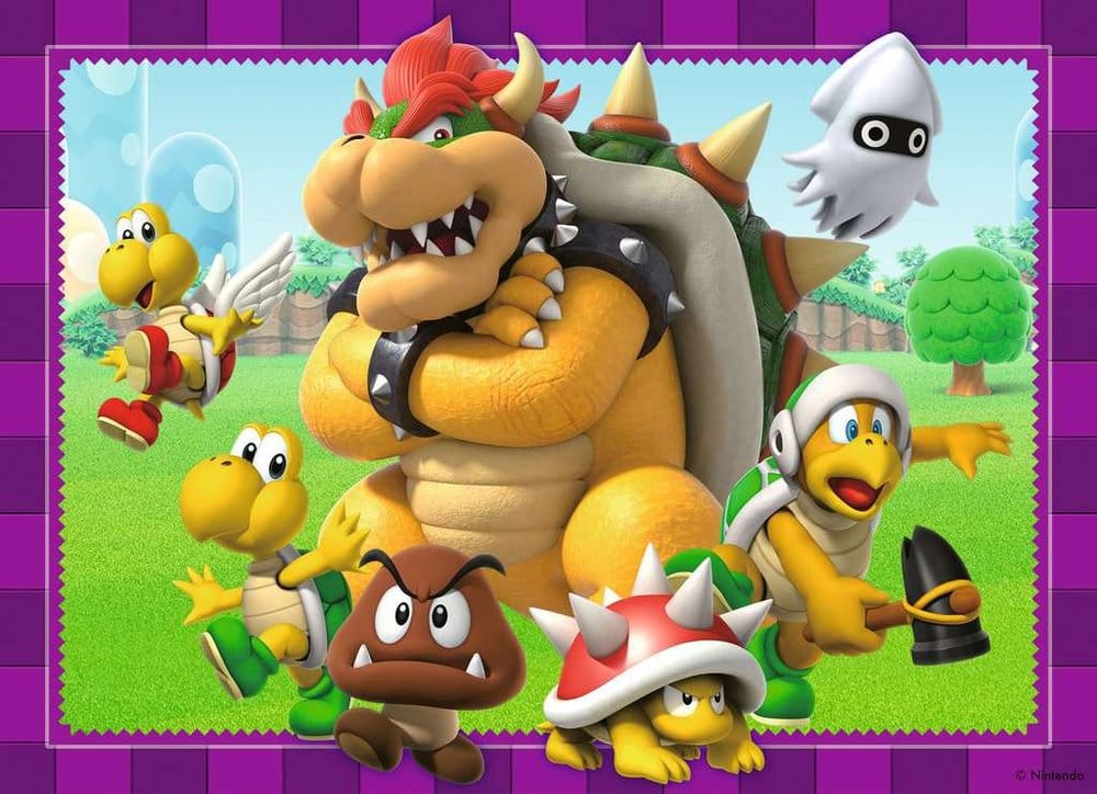 Super Mario Puzzles 4er-Pack Zeit für Mario! (4x100 Teile) Image 5
