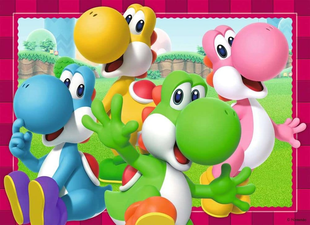 Super Mario Puzzles 4er-Pack Zeit für Mario! (4x100 Teile) Image 6