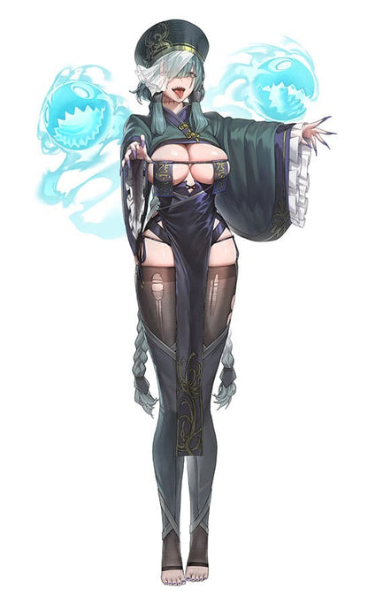 Original Character Statue 1/6 Hopping Vampire Clothed Only Ver. 34 cm Image 14