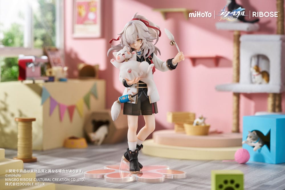 Honkai: Star Rail Rise Up Little Cat Series PVC Statue Jing Yuan 20 cm Image 4
