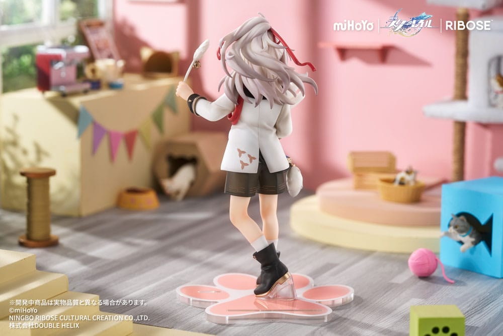 Honkai: Star Rail Rise Up Little Cat Series PVC Statue Jing Yuan 20 cm Image 6