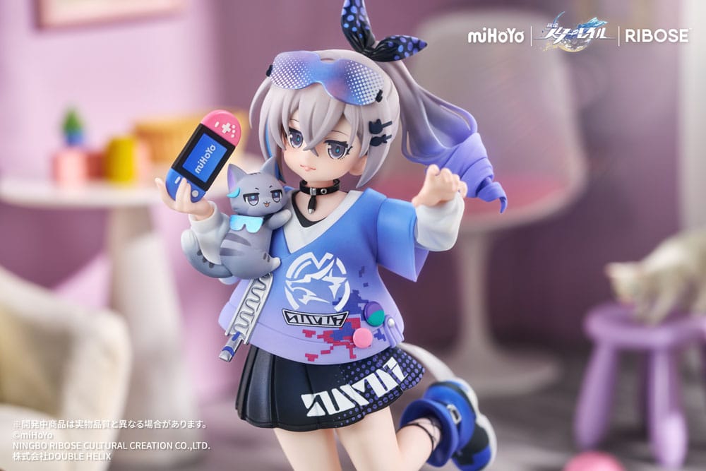 Honkai: Star Rail Rise Up Little Cat Series PVC Statue Silver Wolf Ver. 19 cm Image 8