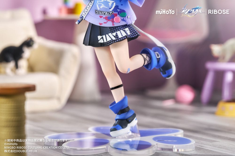 Honkai: Star Rail Rise Up Little Cat Series PVC Statue Silver Wolf Ver. 19 cm Image 9