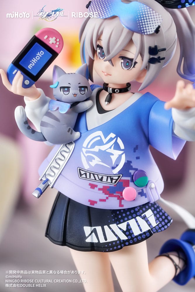 Honkai: Star Rail Rise Up Little Cat Series PVC Statue Silver Wolf Ver. 19 cm Image 10