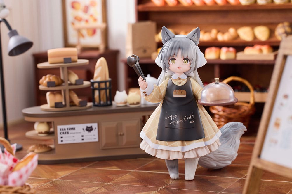 Decorated Life Collection PVC Statue Tea Time Cats - Cat Town Bakery Staff & Customer Set 12 cm Image 3