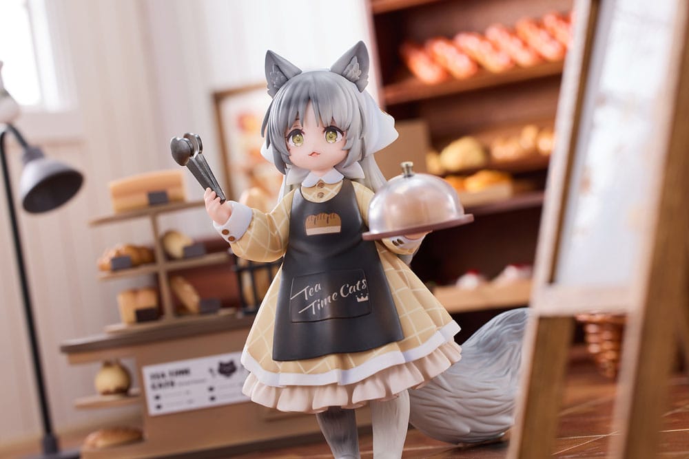 Decorated Life Collection PVC Statue Tea Time Cats - Cat Town Bakery Staff & Customer Set 12 cm Image 4