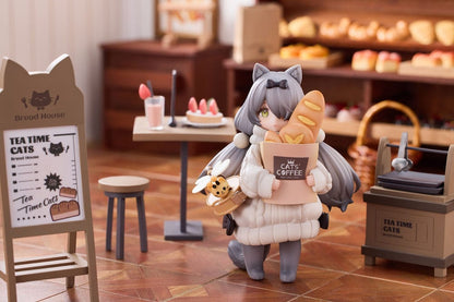 Decorated Life Collection PVC Statue Tea Time Cats - Cat Town Bakery Staff & Customer Set 12 cm Image 5