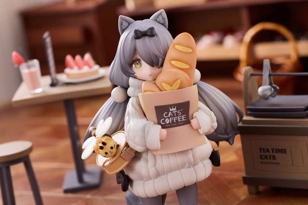 Decorated Life Collection PVC Statue Tea Time Cats - Cat Town Bakery Staff & Customer Set 12 cm Image 8