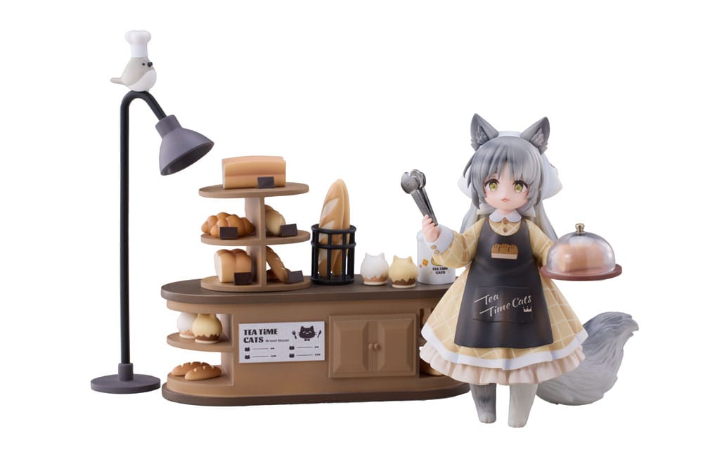 Decorated Life Collection PVC Statue Tea Time Cats - Cat Town Bakery Staff & Customer Set 12 cm Image 13
