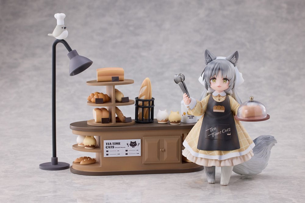 Decorated Life Collection PVC Statue Tea Time Cats - Cat Town Bakery Staff & Customer Set 12 cm Image 20
