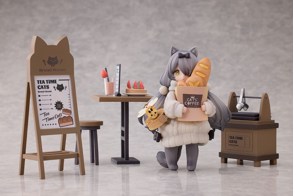 Decorated Life Collection PVC Statue Tea Time Cats - Cat Town Bakery Staff & Customer Set 12 cm Image 21